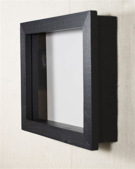 metal shadow box picture frmaes|4 inch deep shadow boxes.